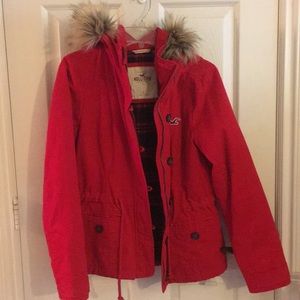 Hollister parka jacket
